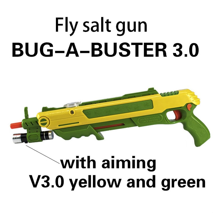 Salt-Gun BUG-A-BUSTER 3.0 Gun Salt Pepper Bullets Blaster Airsoft for Bug Blow Gun Mosquito Model Toy Fly Salt Power Gun