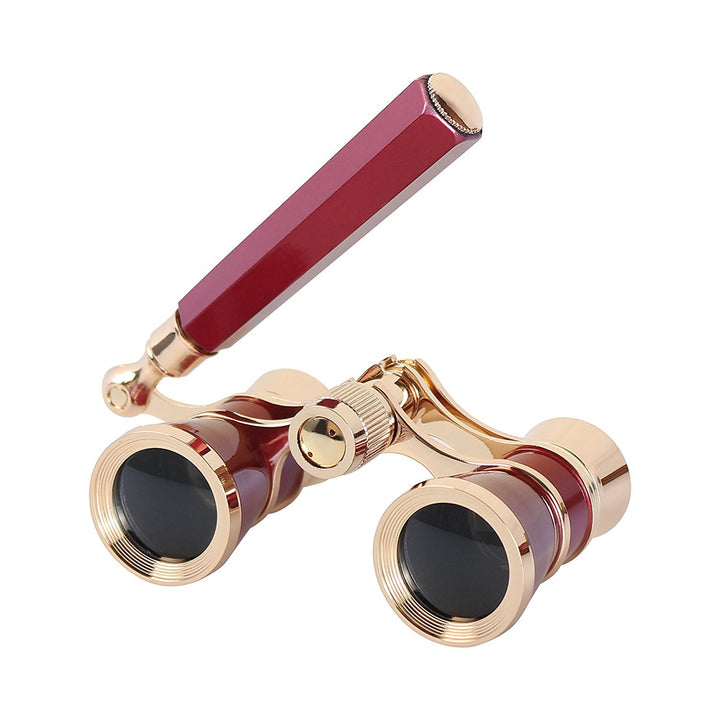 Wine red telescope