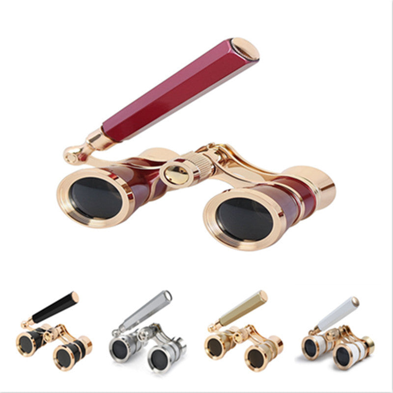 Wine red telescope
