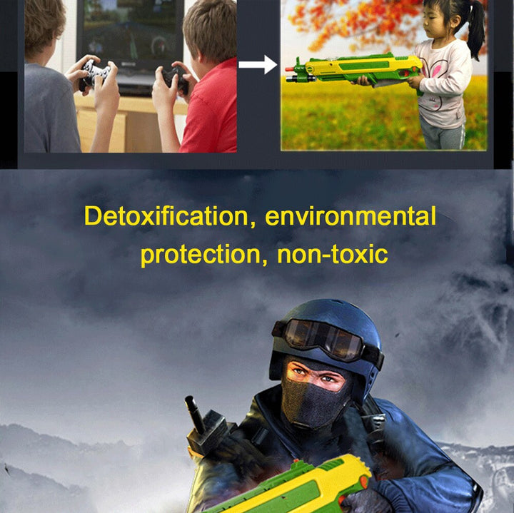 Salt-Gun BUG-A-BUSTER 3.0 Gun Salt Pepper Bullets Blaster Airsoft for Bug Blow Gun Mosquito Model Toy Fly Salt Power Gun