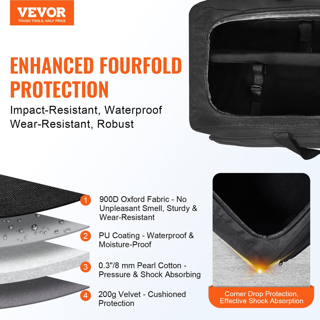 Telescope Case 30.3" Multipurpose Shock-Absorbent Telescope Storage Bag