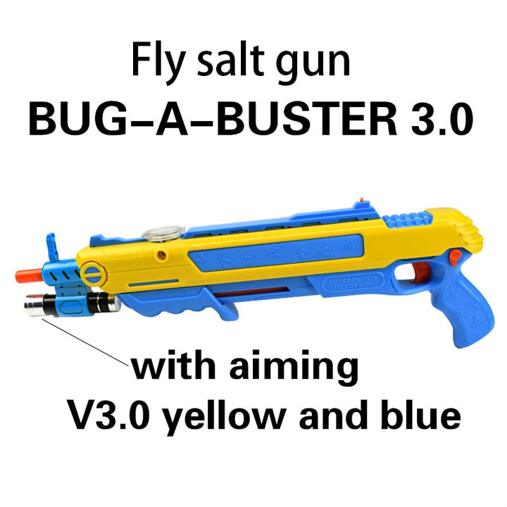 Salt-Gun BUG-A-BUSTER 3.0 Gun Salt Pepper Bullets Blaster Airsoft for Bug Blow Gun Mosquito Model Toy Fly Salt Power Gun