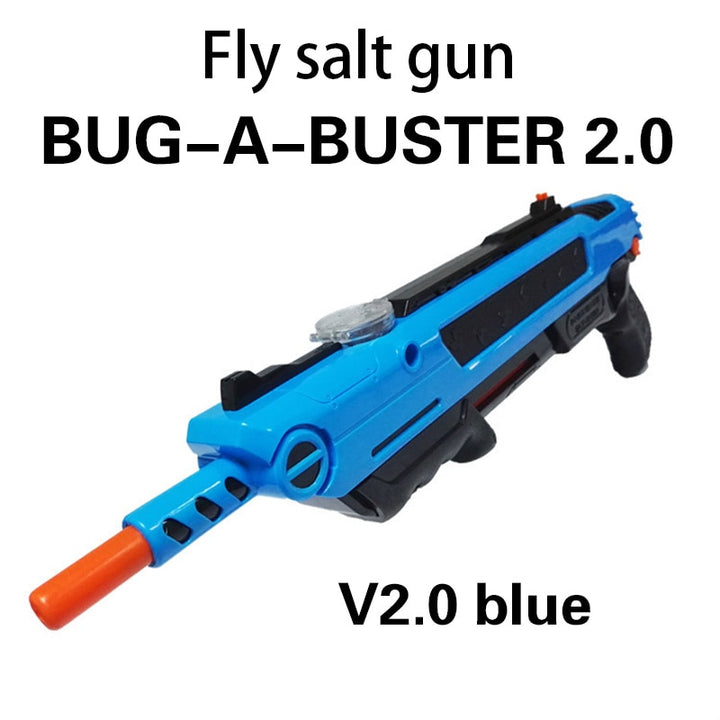 Salt-Gun BUG-A-BUSTER 3.0 Gun Salt Pepper Bullets Blaster Airsoft for Bug Blow Gun Mosquito Model Toy Fly Salt Power Gun