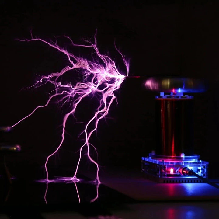 AC 110V-220V DIY Music Tesla Coil SSTC Music SSTC Solid State Tesla Coil Integrated Arc-Suppression Tesla Coil Assembled