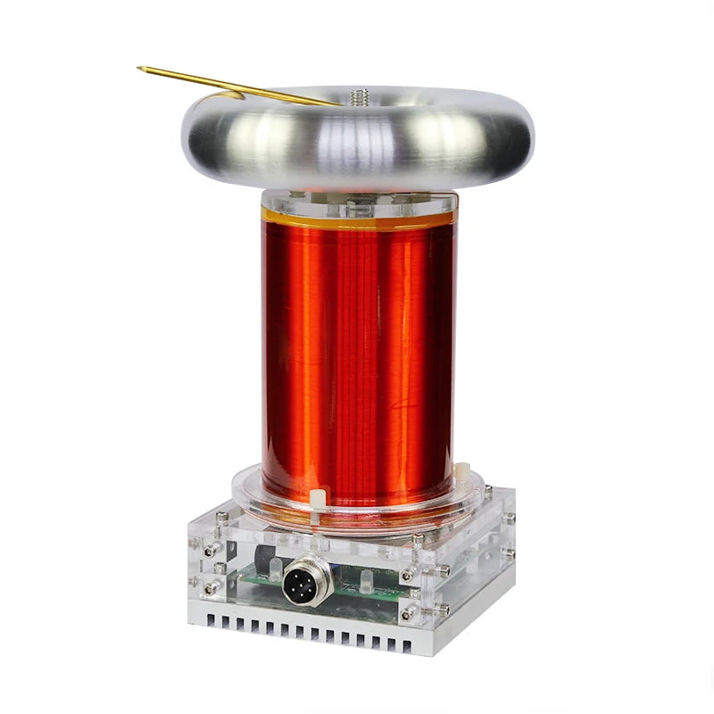AC 110V-220V DIY Music Tesla Coil SSTC Music SSTC Solid State Tesla Coil Integrated Arc-Suppression Tesla Coil Assembled