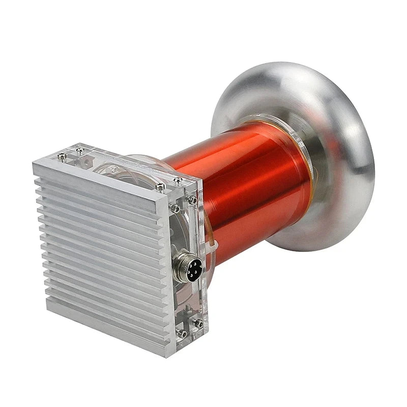 AC 110V-220V DIY Music Tesla Coil SSTC Music SSTC Solid State Tesla Coil Integrated Arc-Suppression Tesla Coil Assembled