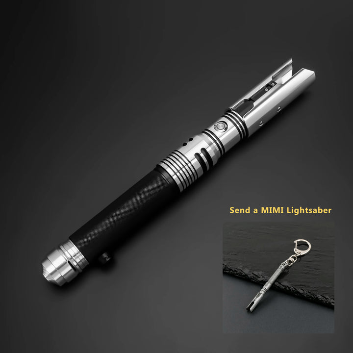 TXQSABER Lightsaber Designed Series Jedi Heavy Dueling SDRGB Pixel no Blade FOC Metal Hilt arts Lasersword Toy for Adult Cosplay