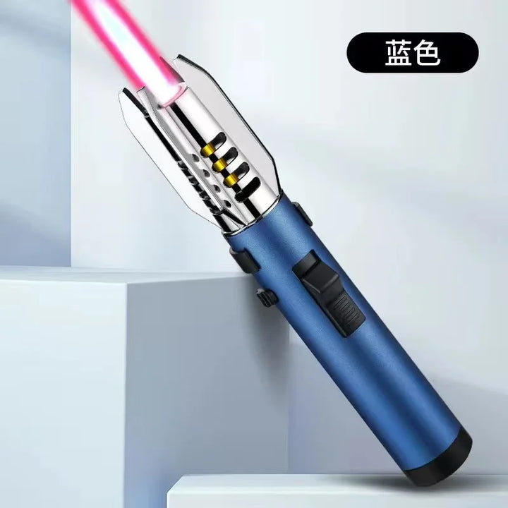 2024 Planet Lightsaber Butane Gas Lighter 360° Use Metal Outdoor Windproof Turbine Torch Jet Lighter Gun BBQ Welding Cigar Tool
