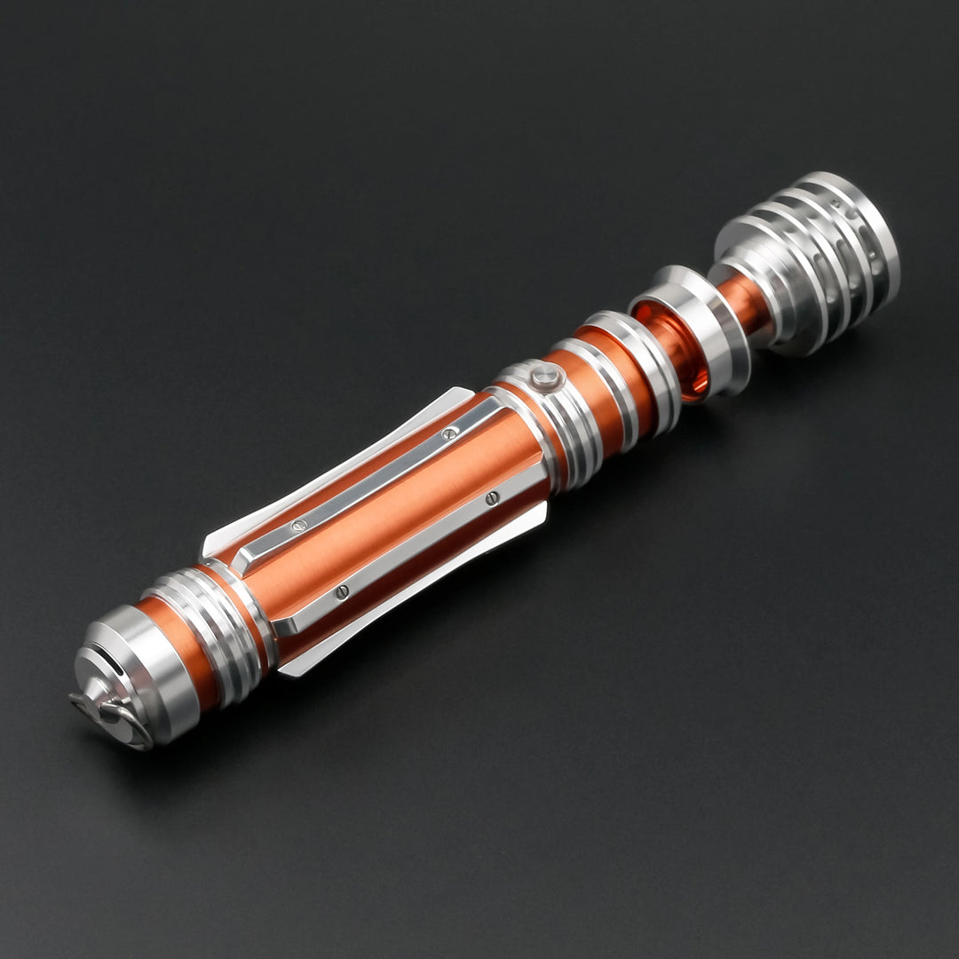 TXQSABER Lightsaber Designed Series Jedi Heavy Dueling SDRGB Pixel no Blade FOC Metal Hilt arts Lasersword Toy for Adult Cosplay