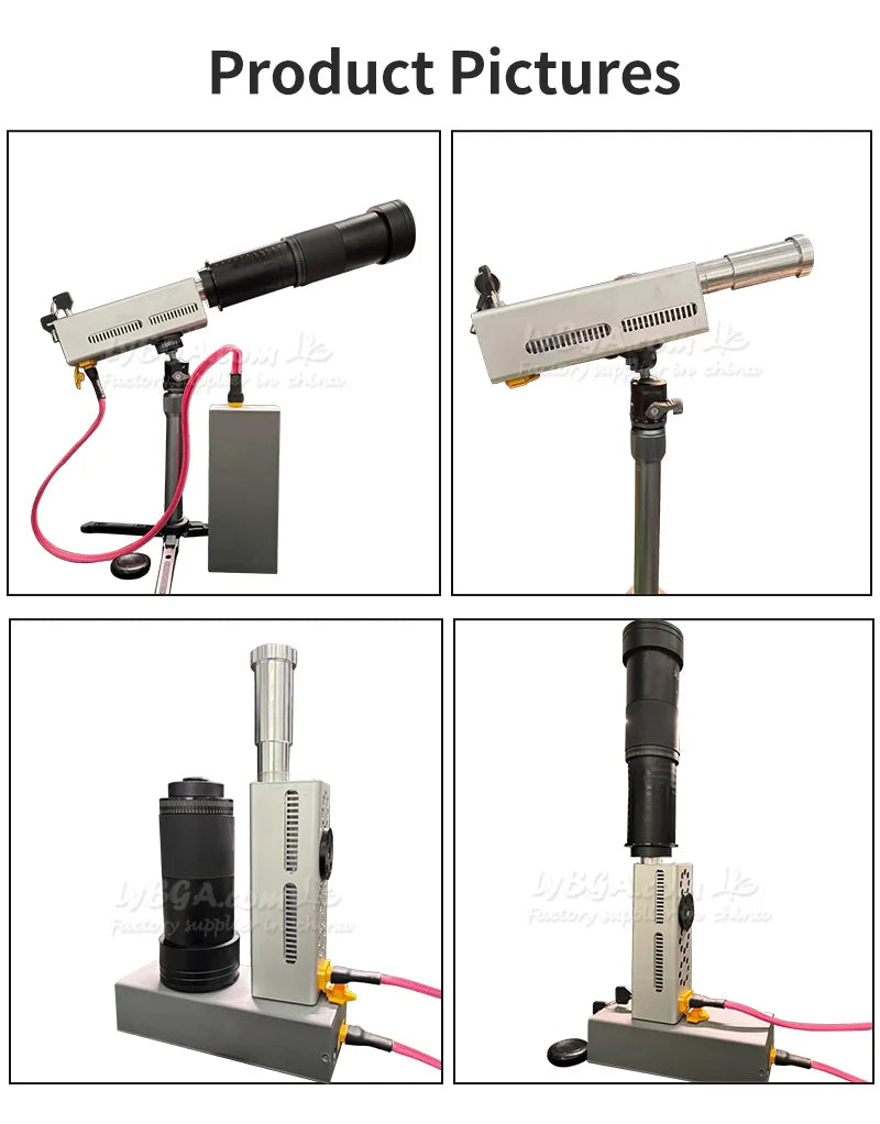 260W Laser Obstacle Removal Machines Customized Handheld Laser Retractable Lens Pump Source Laser Operating Range 0-20 m 0-50 m