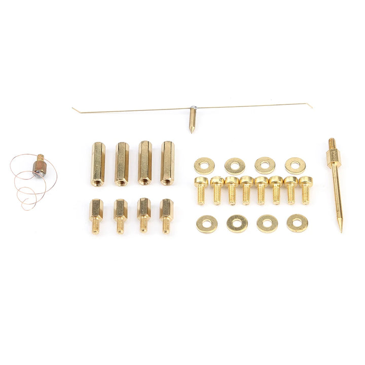 For Musical Tesla Coil Wireless Music Plasma Speaker Plasma Music Tesla Coil Module Golden With Acrylic Shell EU/US Plug DC8-32V