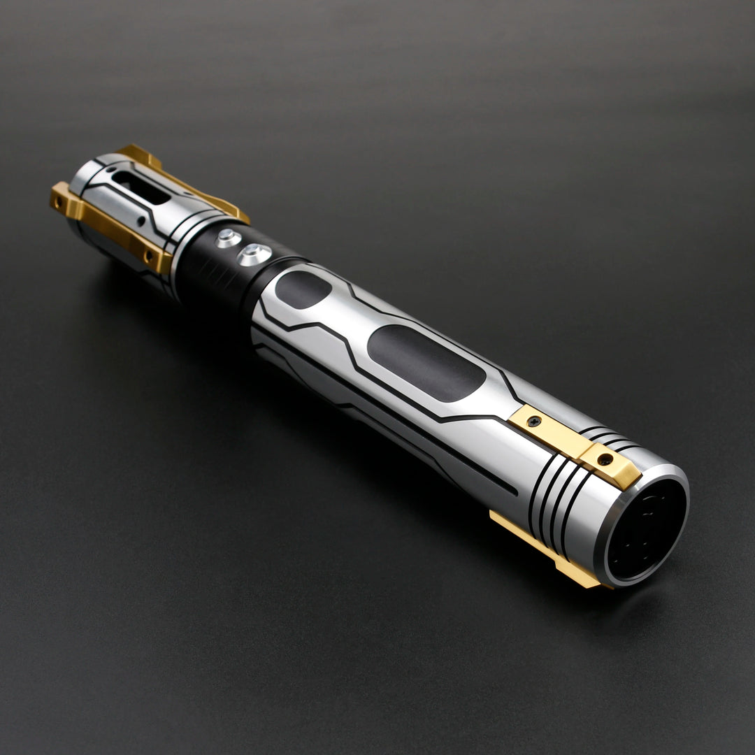 TXQSABER Lightsaber Designed Series Jedi Heavy Dueling SDRGB Pixel no Blade FOC Metal Hilt arts Lasersword Toy for Adult Cosplay