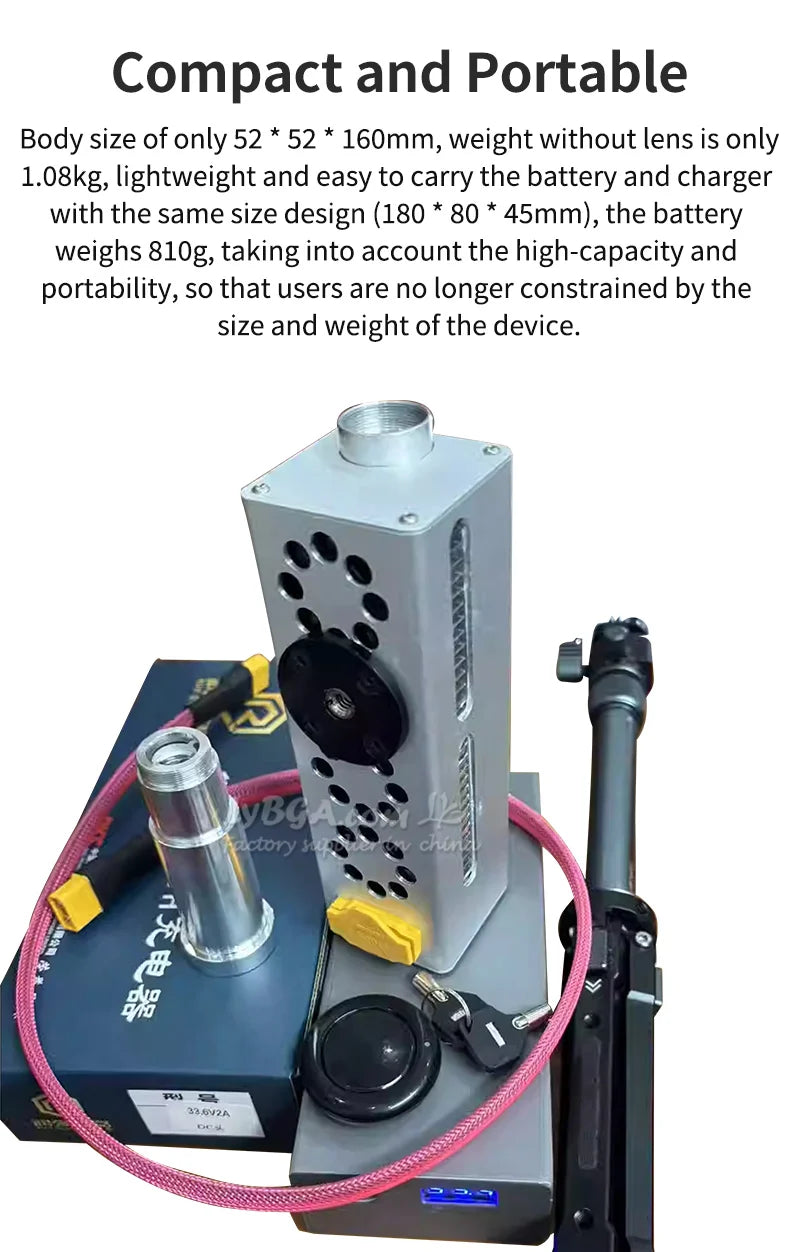 260W Laser Obstacle Removal Machines Customized Handheld Laser Retractable Lens Pump Source Laser Operating Range 0-20 m 0-50 m