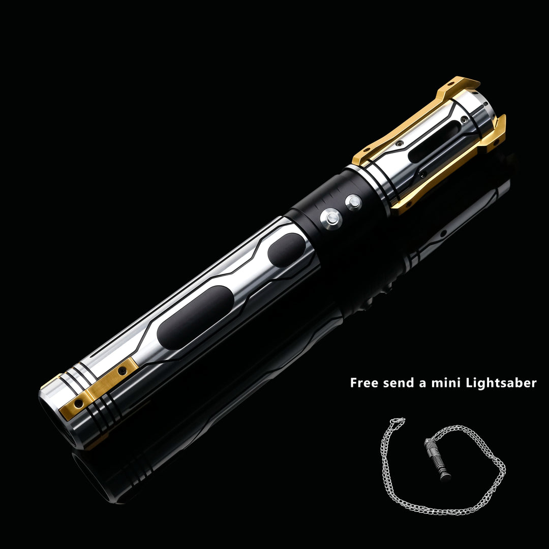 TXQSABER Lightsaber Designed Series Jedi Heavy Dueling SDRGB Pixel no Blade FOC Metal Hilt arts Lasersword Toy for Adult Cosplay