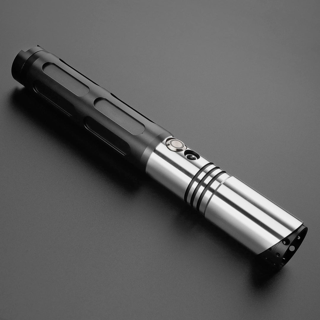 Lightsaber Metal Hilt No Electronics Jedi Laser Sword Fits Neopixel RGB O Port Electronic Chassis Heavy Dueling LTG Light Saber.