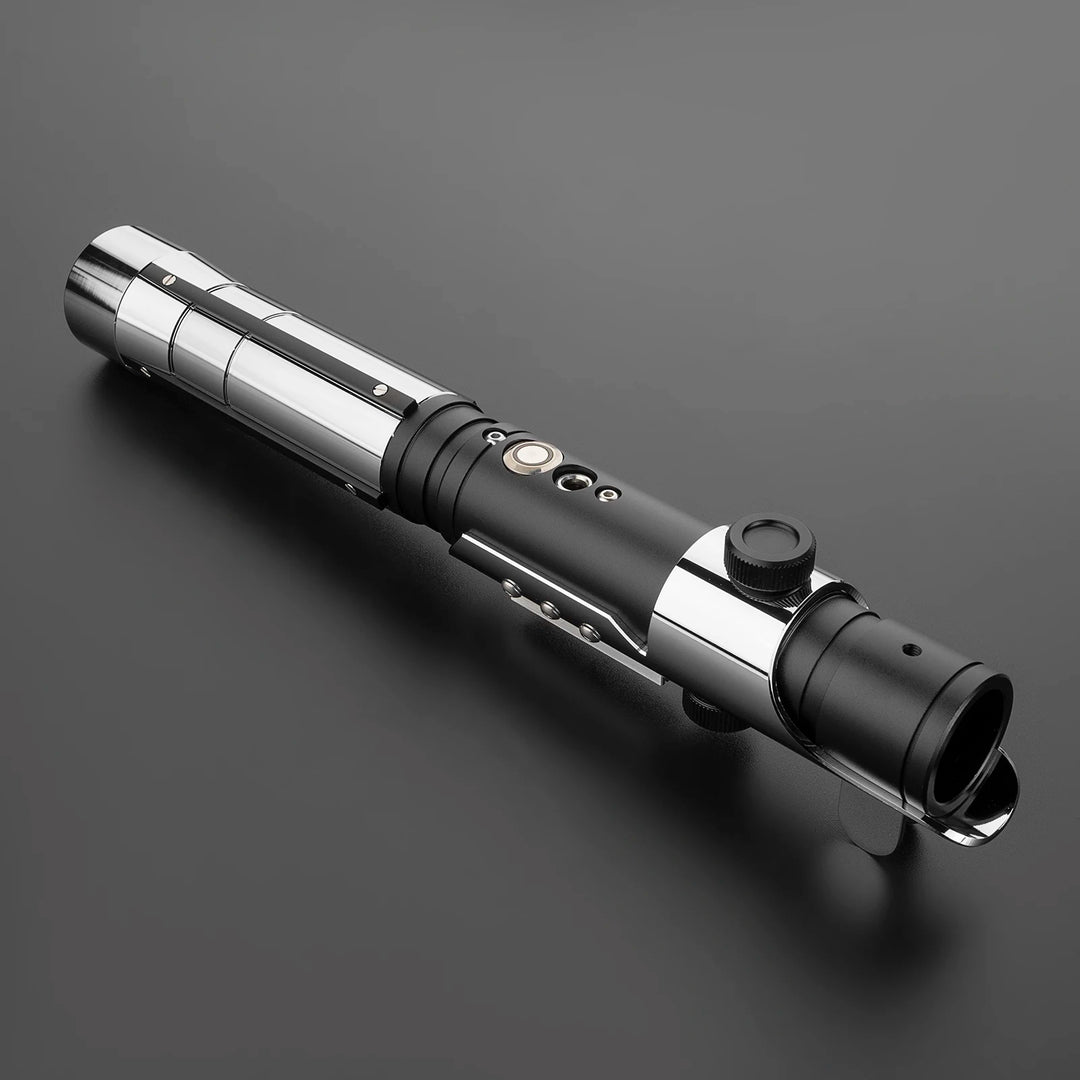 Lightsaber Metal Hilt No Electronics Jedi Laser Sword Fits Neopixel RGB O Port Electronic Chassis Heavy Dueling LTG Light Saber.