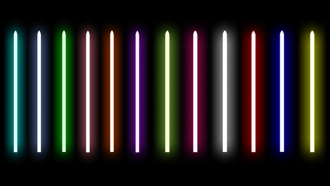 TXQSABER Lightsaber Heavy Dueling Blade For RGB Laser Sword 1inch 7/8inch 2mm/3mm 82/92cm Length High Quality PC