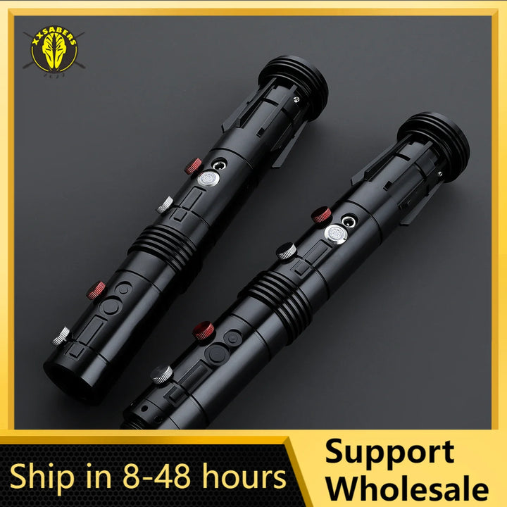 Lightsaber Metal Hilt No Electronics Jedi Laser Sword Fits Neopixel RGB O Port Electronic Chassis Heavy Dueling LTG Light Saber.