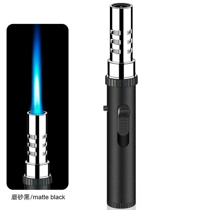 2024 Planet Lightsaber Butane Gas Lighter 360° Use Metal Outdoor Windproof Turbine Torch Jet Lighter Gun BBQ Welding Cigar Tool