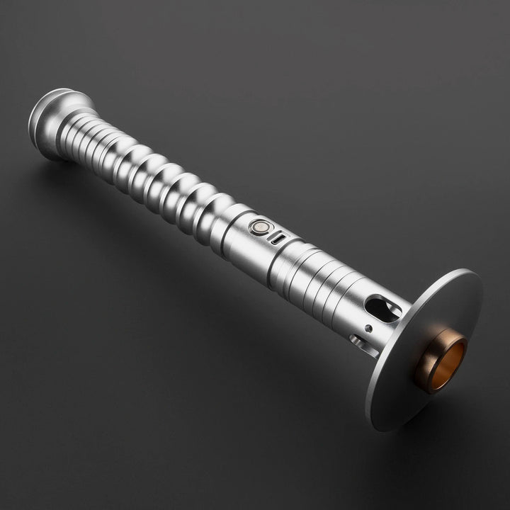 Lightsaber Metal Hilt No Electronics Jedi Laser Sword Fits Neopixel RGB O Port Electronic Chassis Heavy Dueling LTG Light Saber.