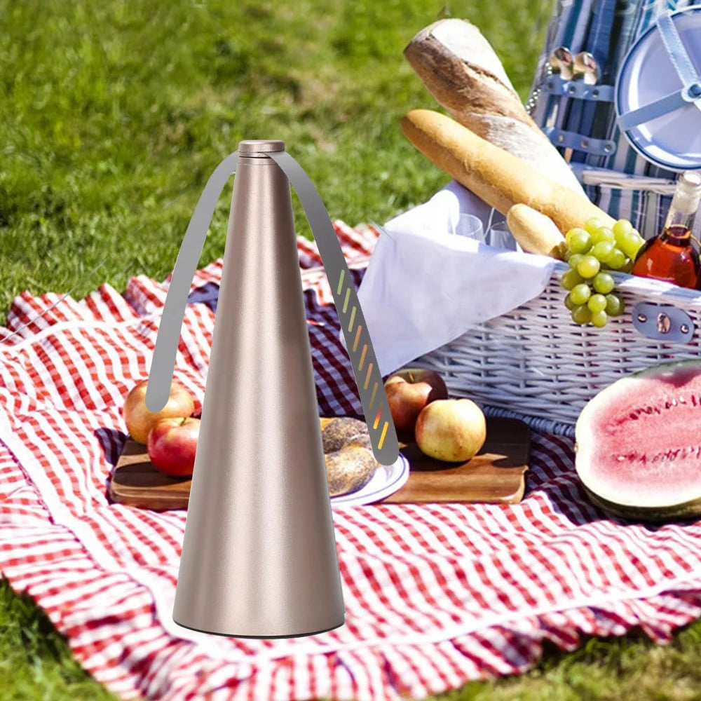 Automatic Mosquito Repellent Fan Fly Mosquito Repeller Fan Battery Powered Portable Pest Control for Home Outdoor Picnic